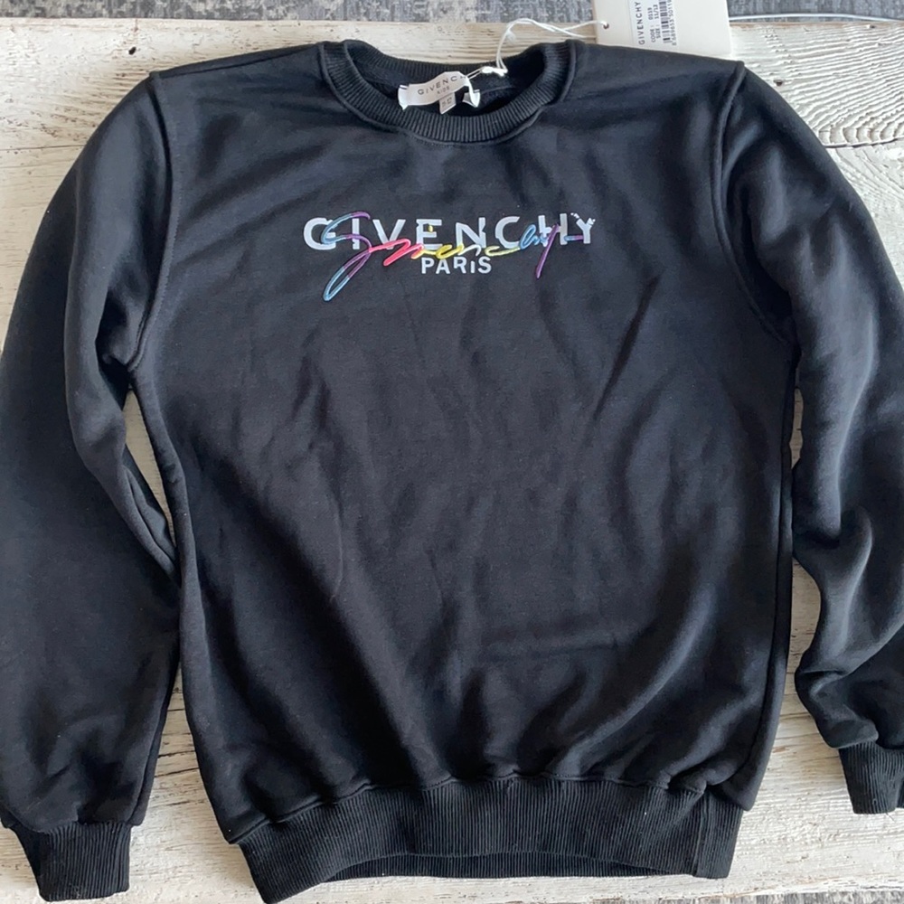 Givenchy Rainbow Logo Sweatshirt